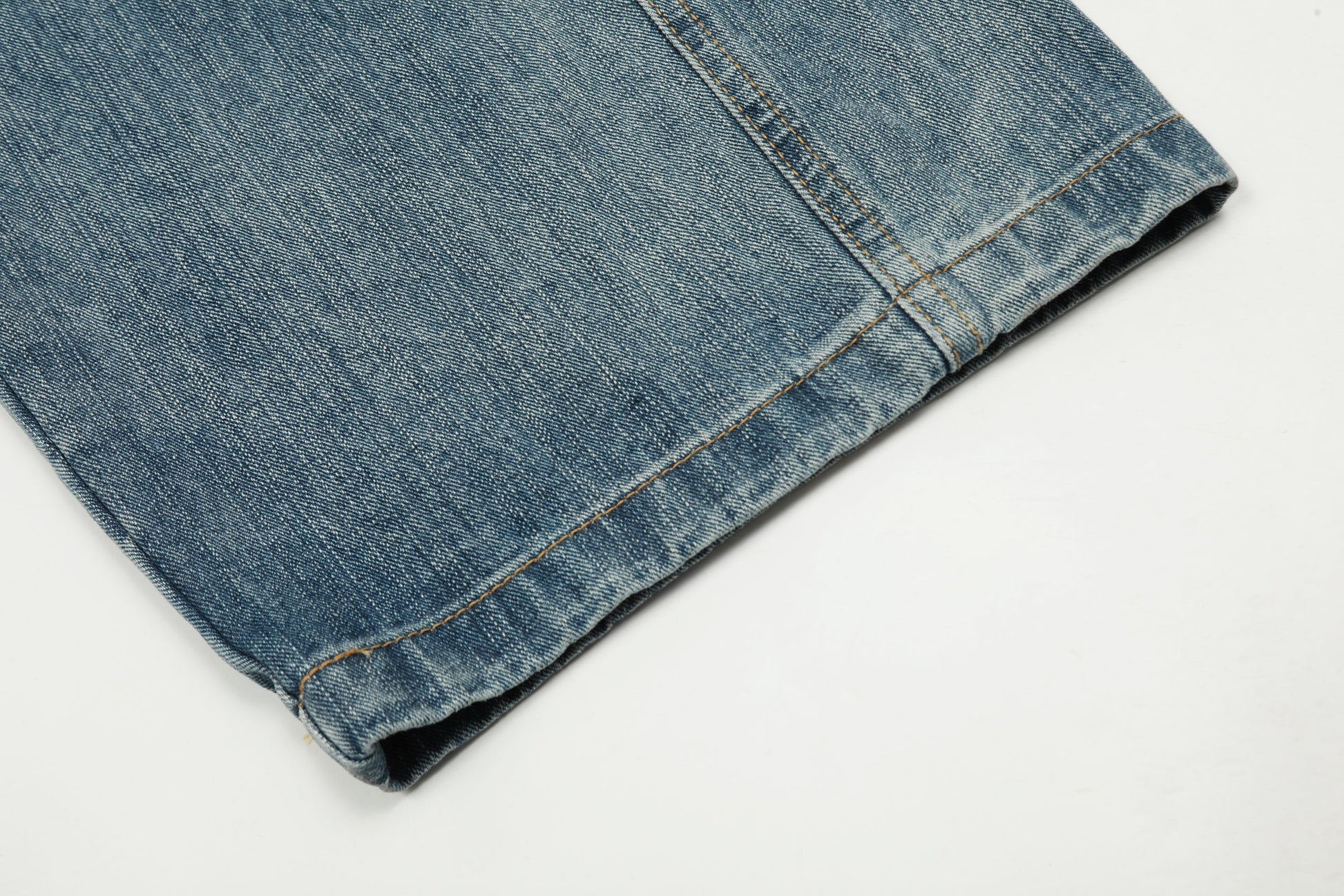 Washed Wide Leg | Vintage Denim Jeans - Luxuryurbanwear