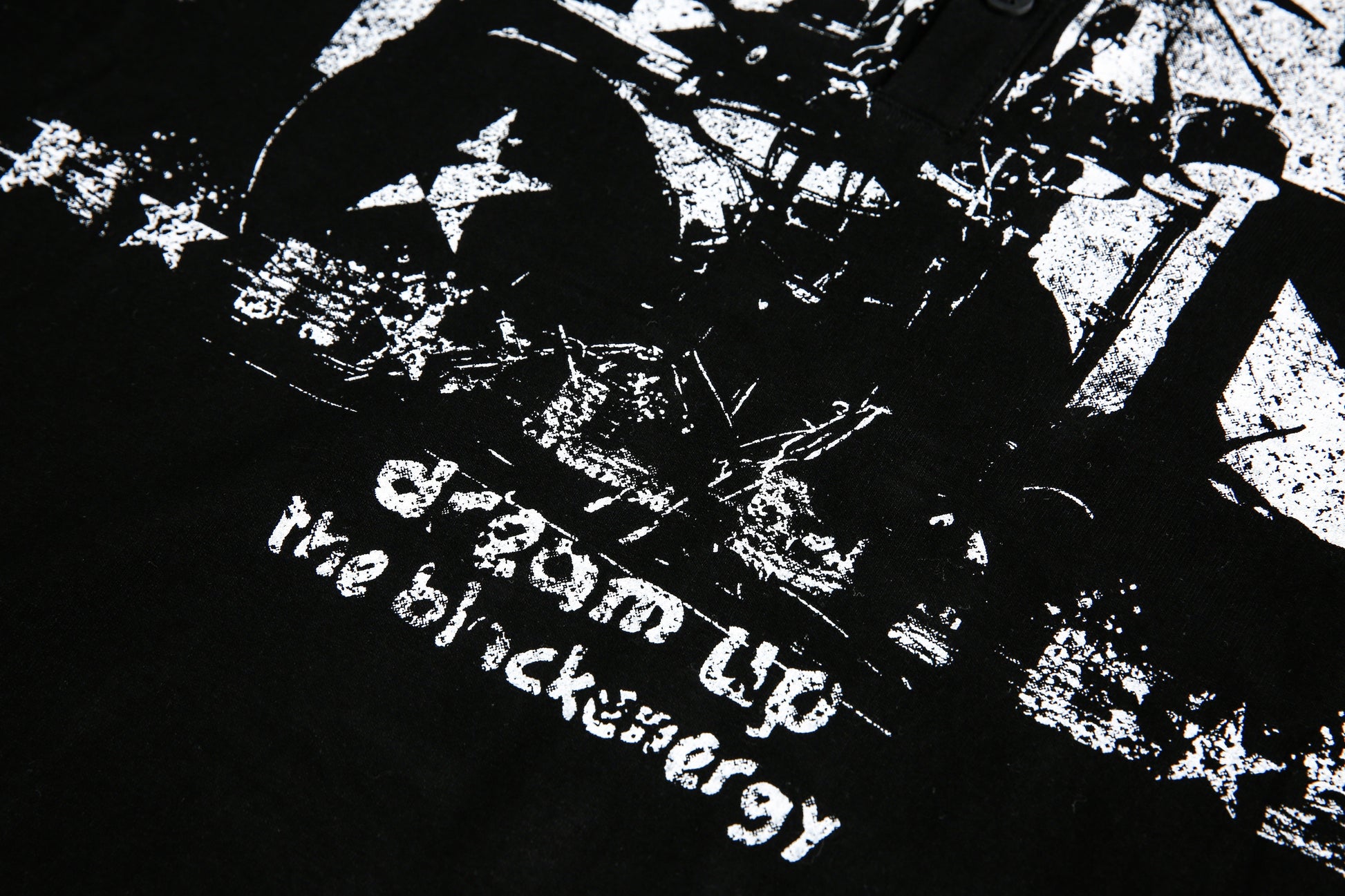 Punk Flag Art | Button Sweatshirt - Luxuryurbanwear