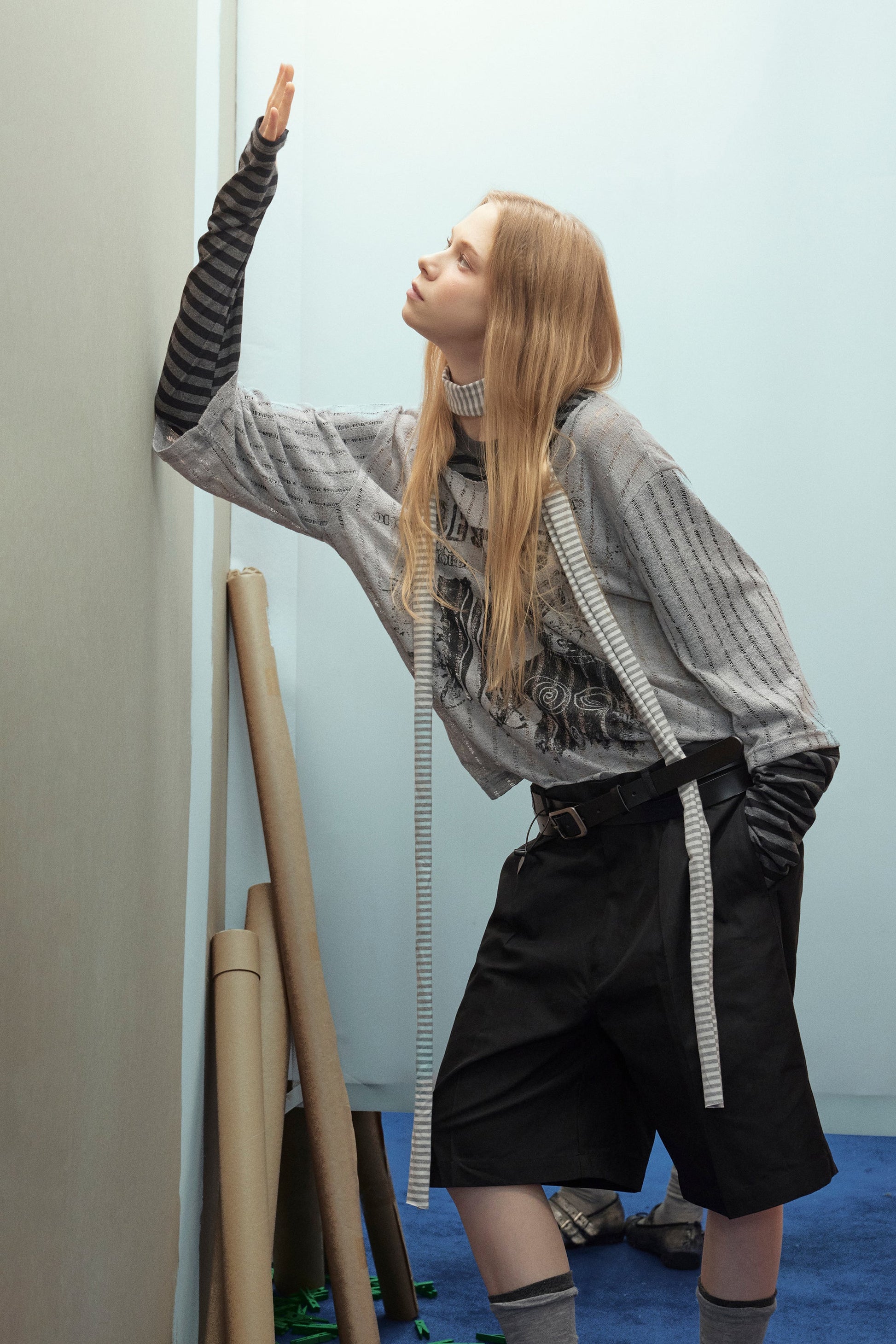 Vintage Punk Graphic | Patchwork Sweatshirt - Luxuryurbanwear