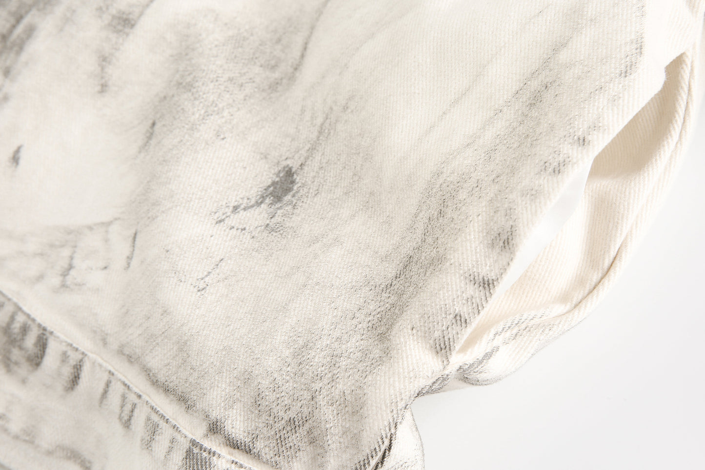 Distressed Washed Graphic | Street Jacket - Luxuryurbanwear