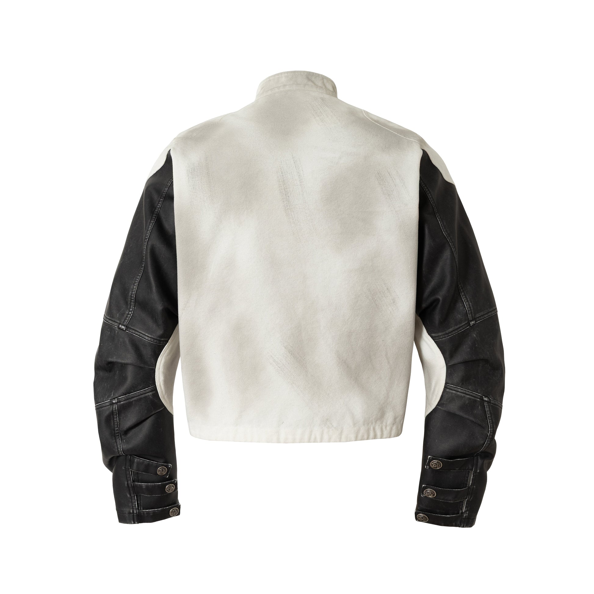 Retro Skull Punk | Motorcycle Jacket - Luxuryurbanwear
