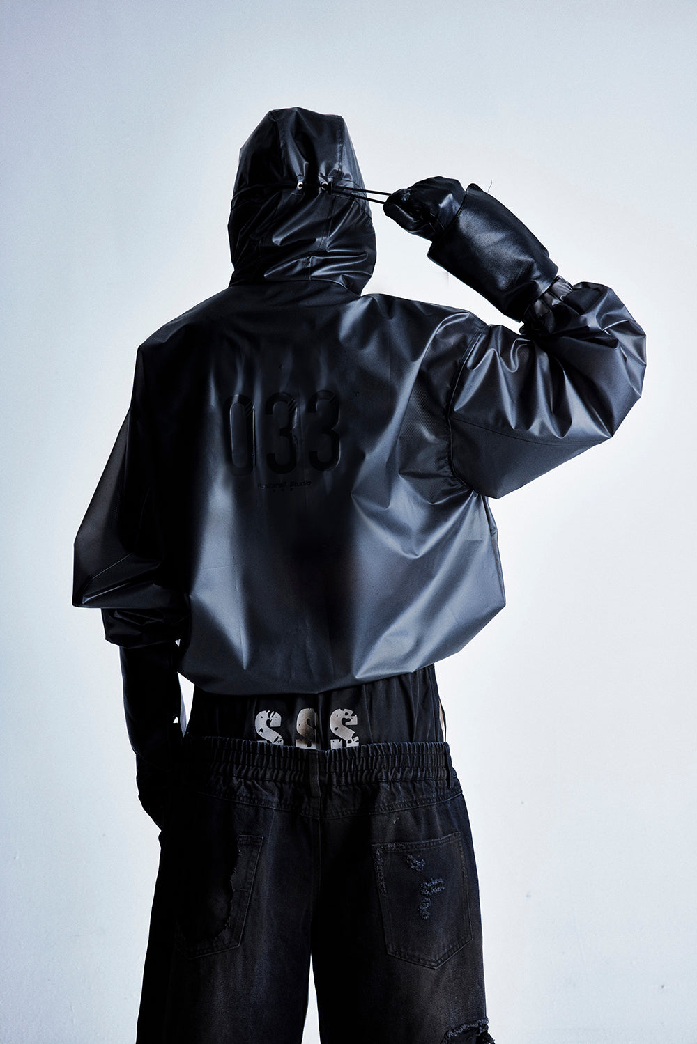 Urban Glossy Techwear | Windbreaker Jacket - Luxuryurbanwear