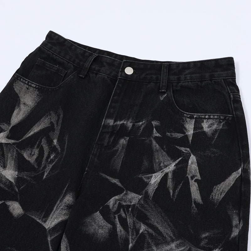 Washed Distressed | Denim Shorts - Luxuryurbanwear