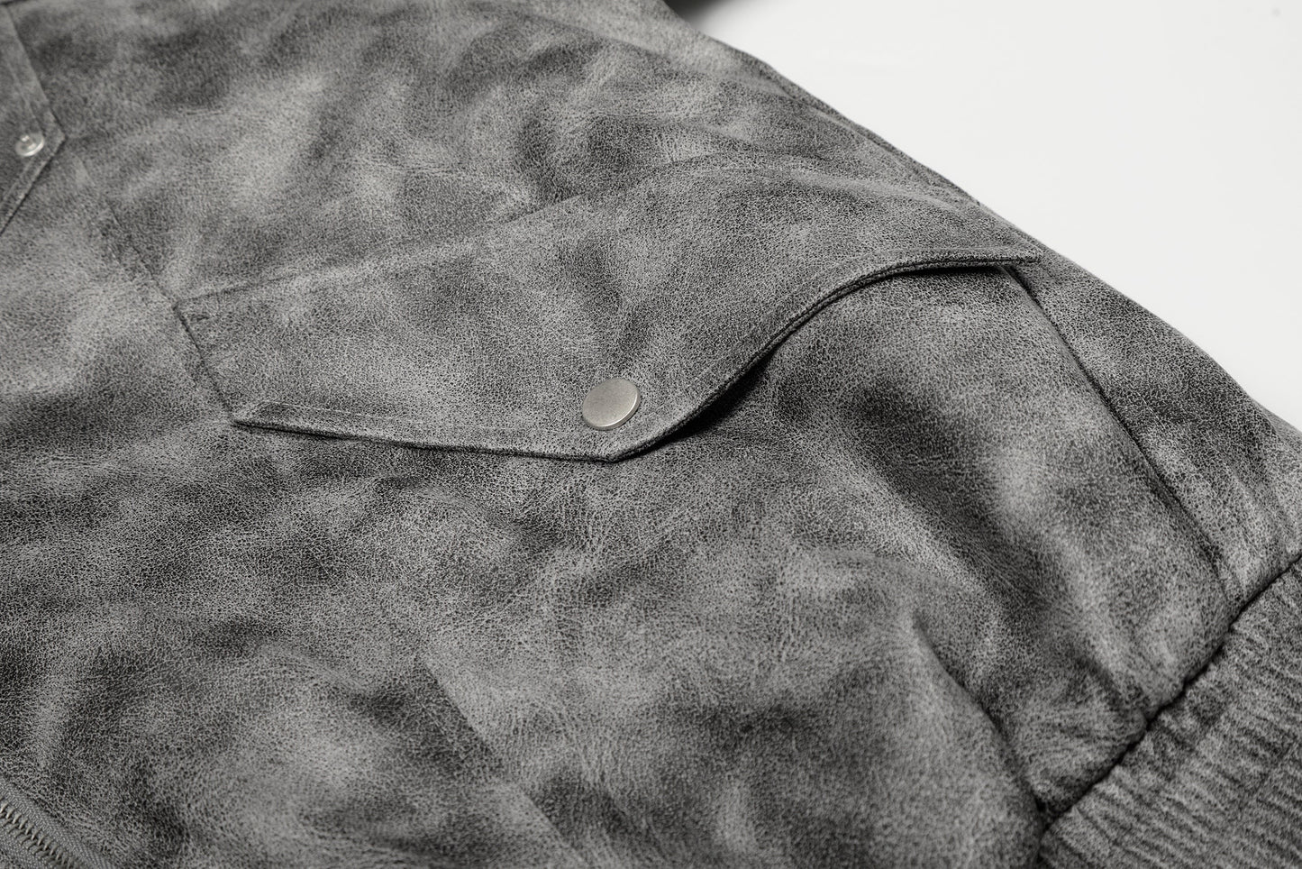 Distressed Washed | Hooded Oversized Jacket - Luxuryurbanwear