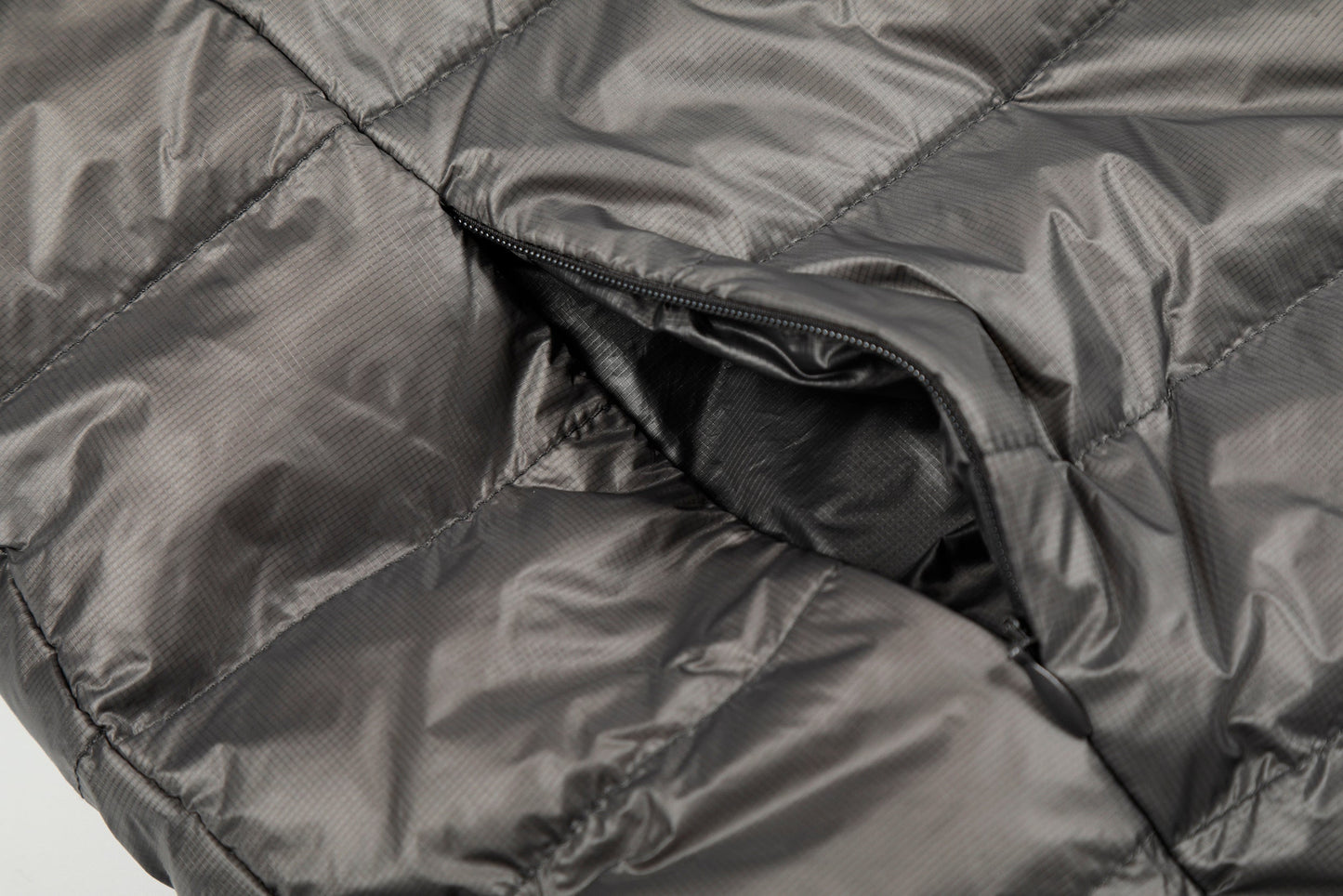 Lightweight Half-Zip | Hooded Puffer Jacket - Luxuryurbanwear