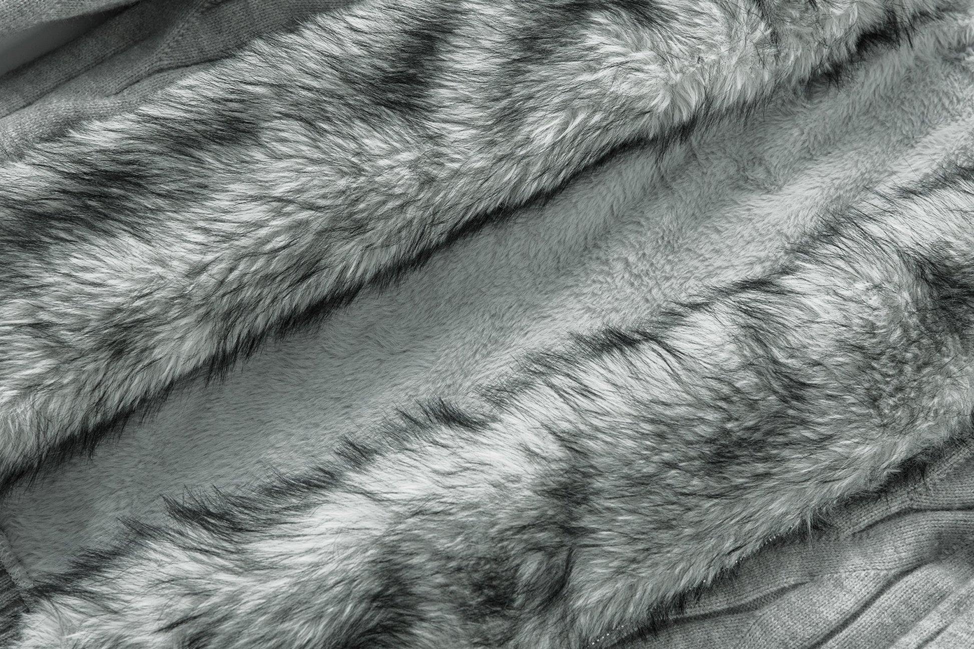 Textured Fleece | Knit Zip Jacket - Luxuryurbanwear