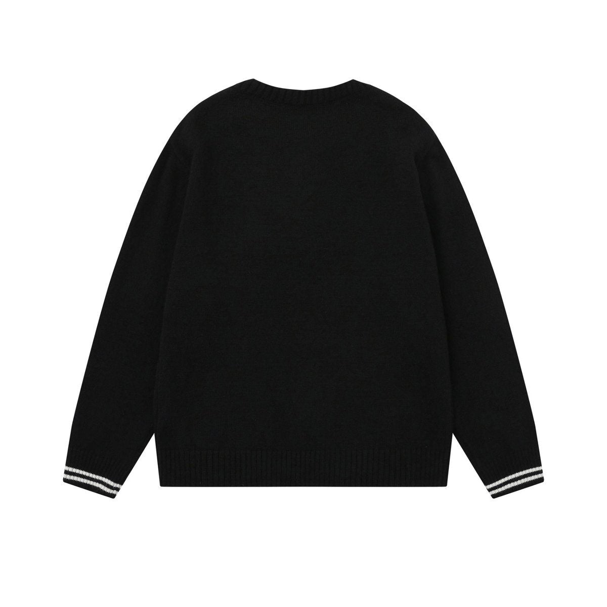 Winston | Dual-Collar Cable Knit Sweater - Luxuryurbanwear
