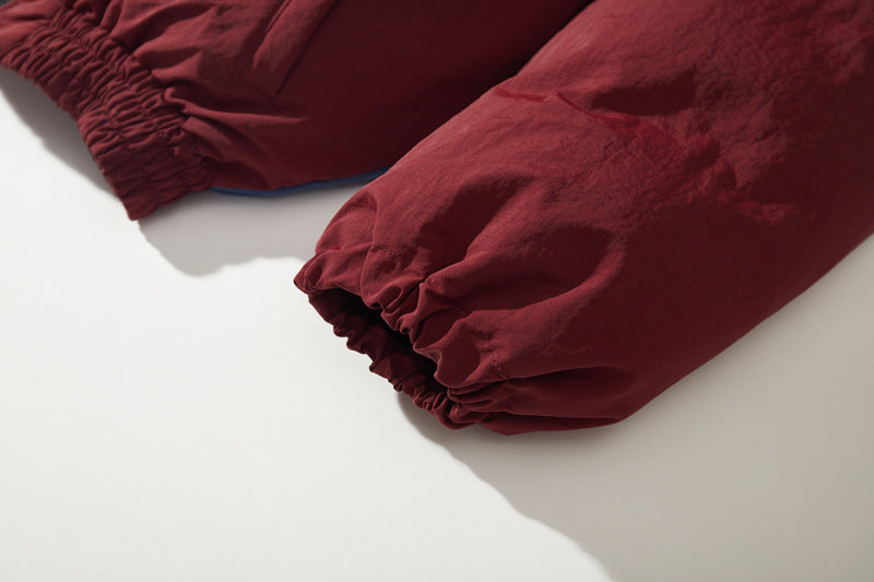 Color Blocking | Contrast Hooded Coat - Luxuryurbanwear