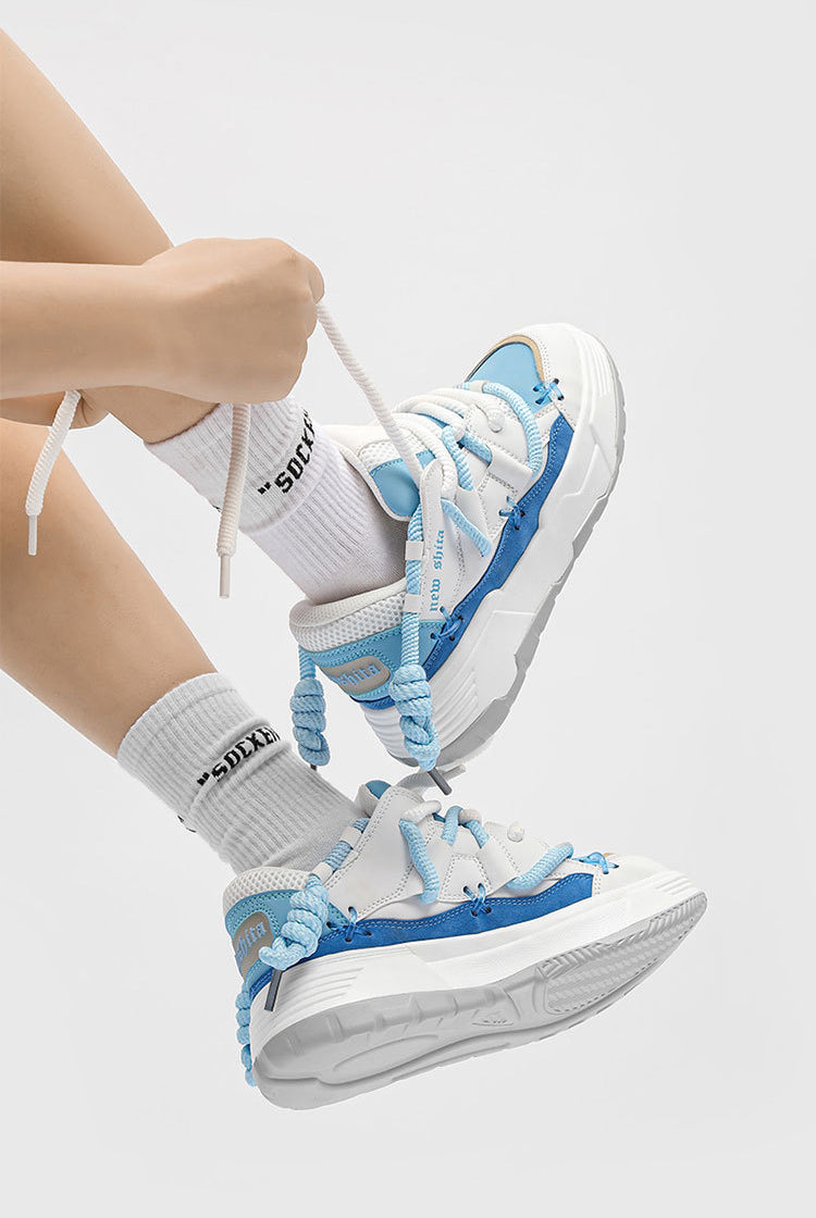Urban Lace | Chunky Casual Sneakers - Luxuryurbanwear