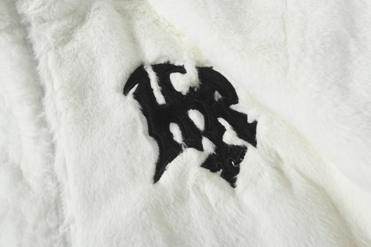 Streetwear Outerwear | Gothic Fur Jacket - Luxuryurbanwear