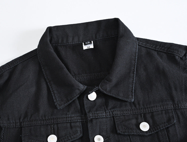 Biker Denim Vest