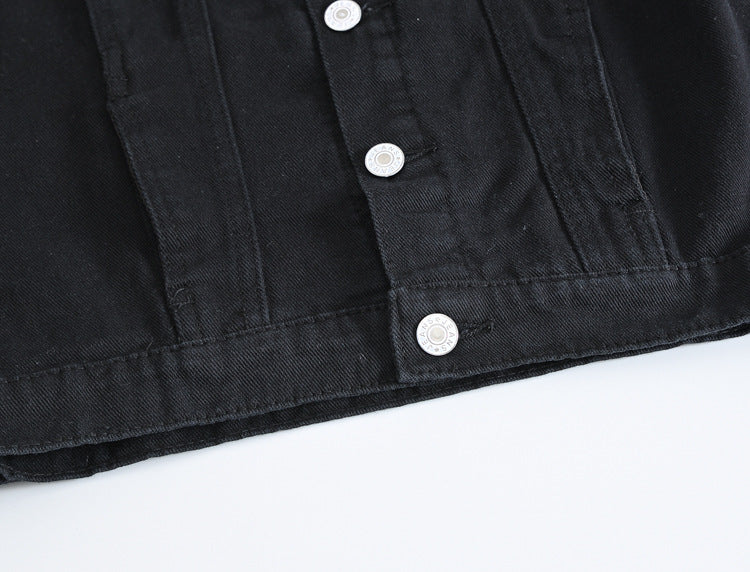 Biker Denim Vest
