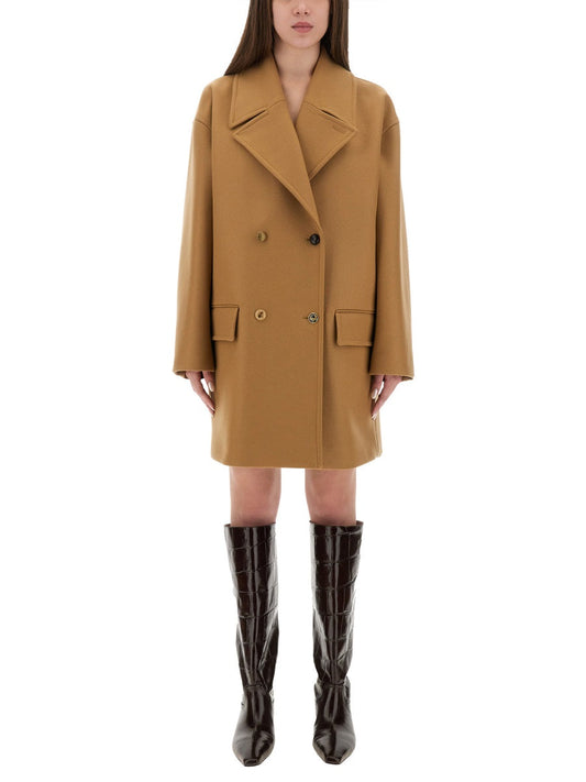 Moschino Women Double-Breasted Coat