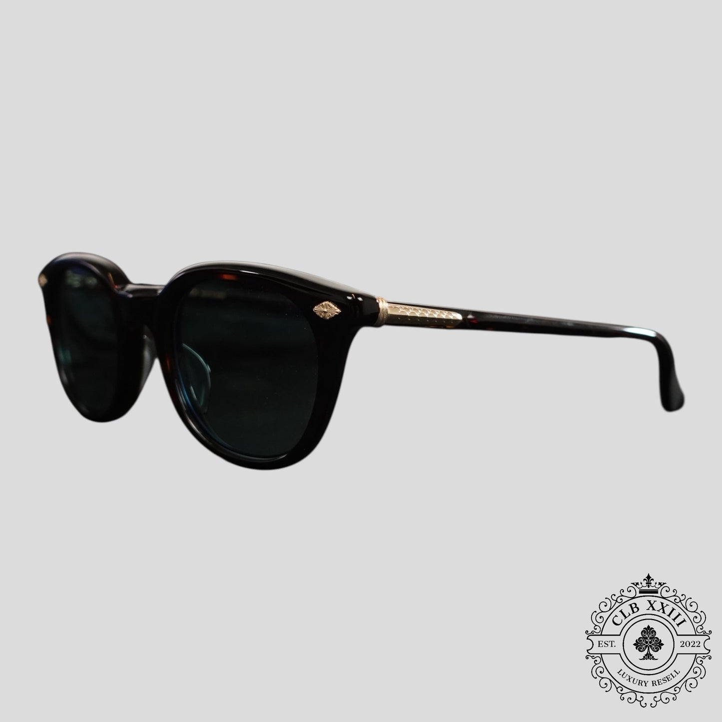 Chrome Hearts Just In Sunglasses in Tortoise