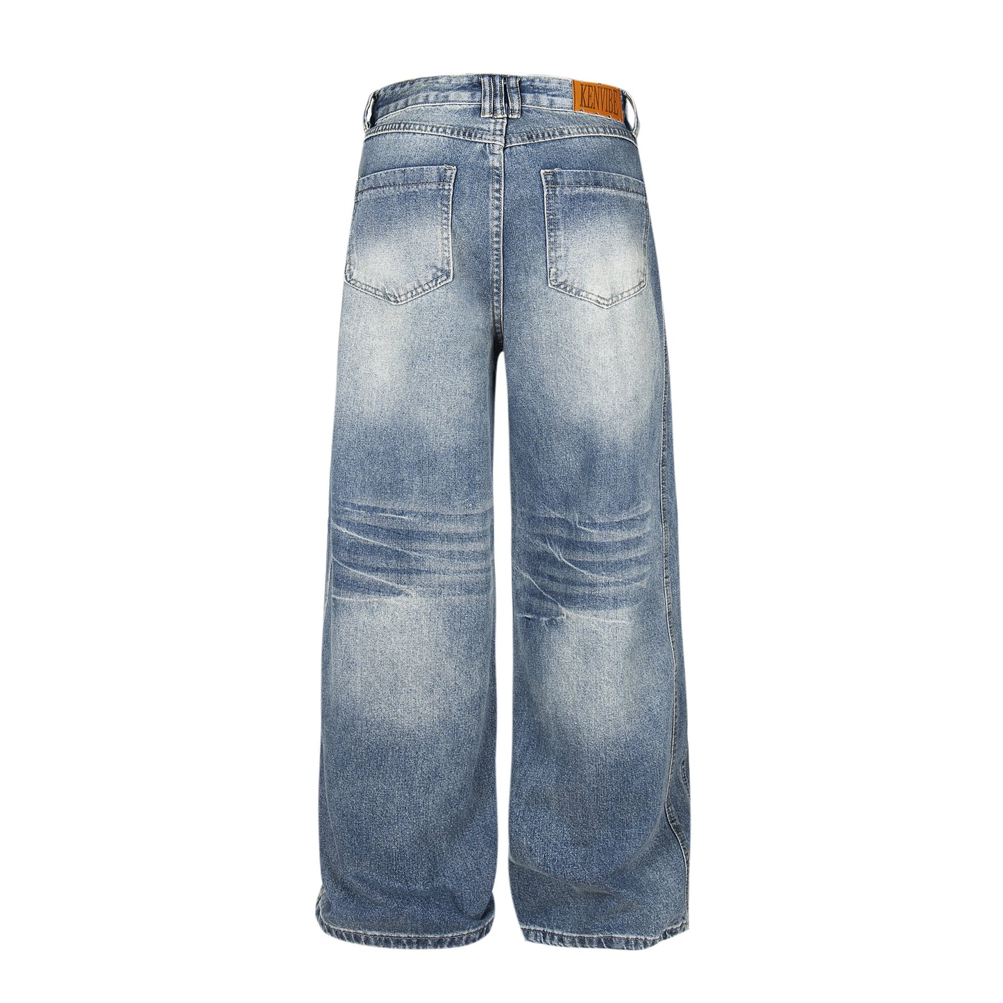 Heavy Bleached | Demin Jeans - Luxuryurbanwear