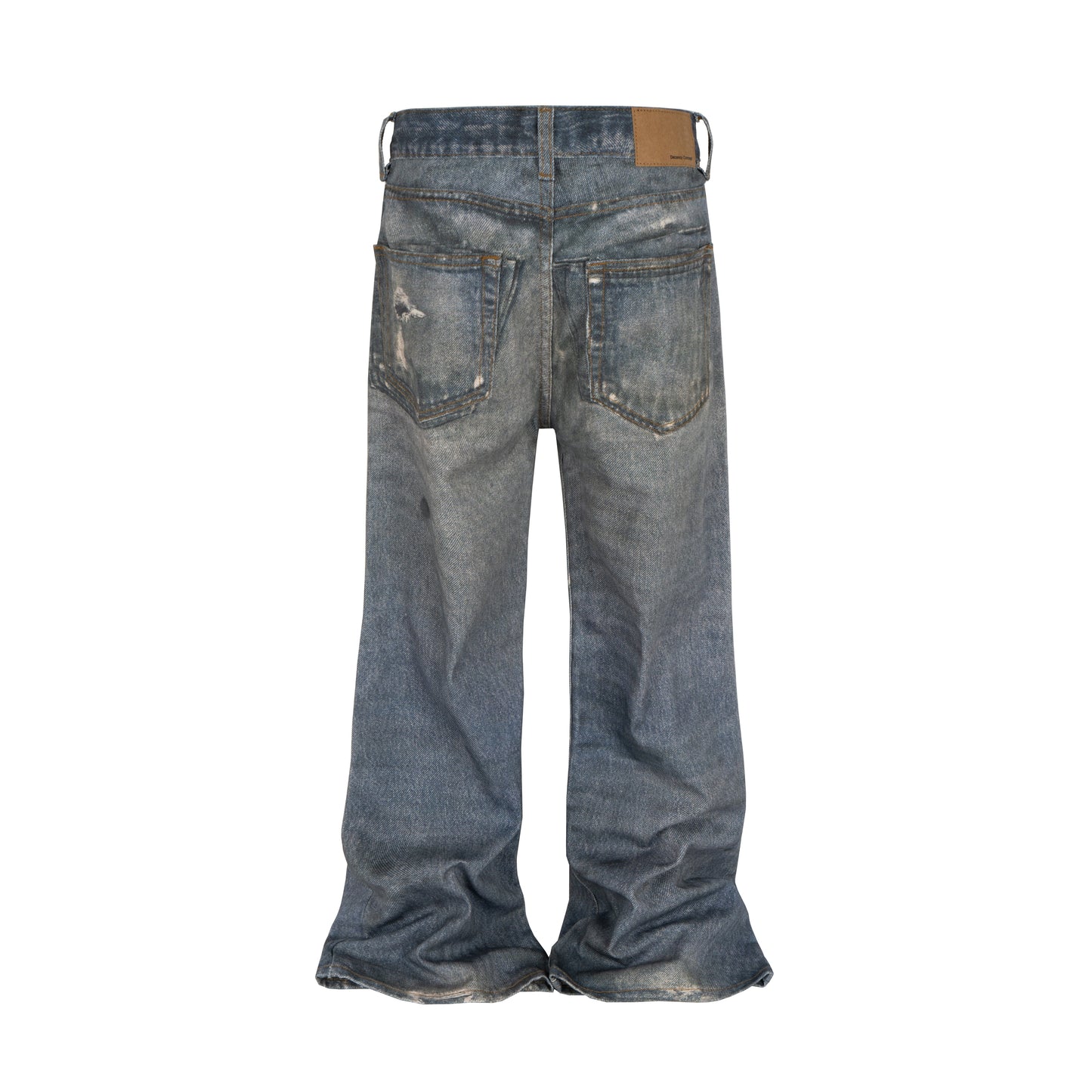 Snake Patch Destroyed | Distressed Jeans - Luxuryurbanwear
