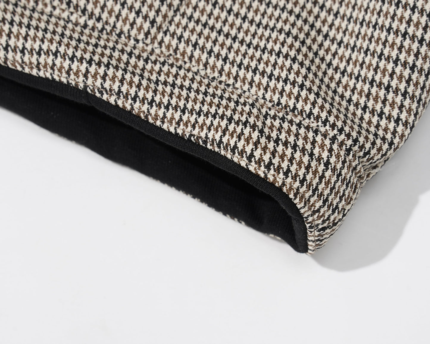 Houndstooth | Zip Up Hoodie - Luxuryurbanwear