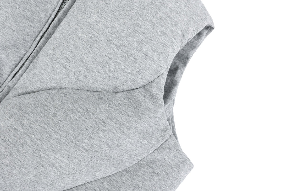 Contour Stitch | Padded Puffer Vest - Luxuryurbanwear