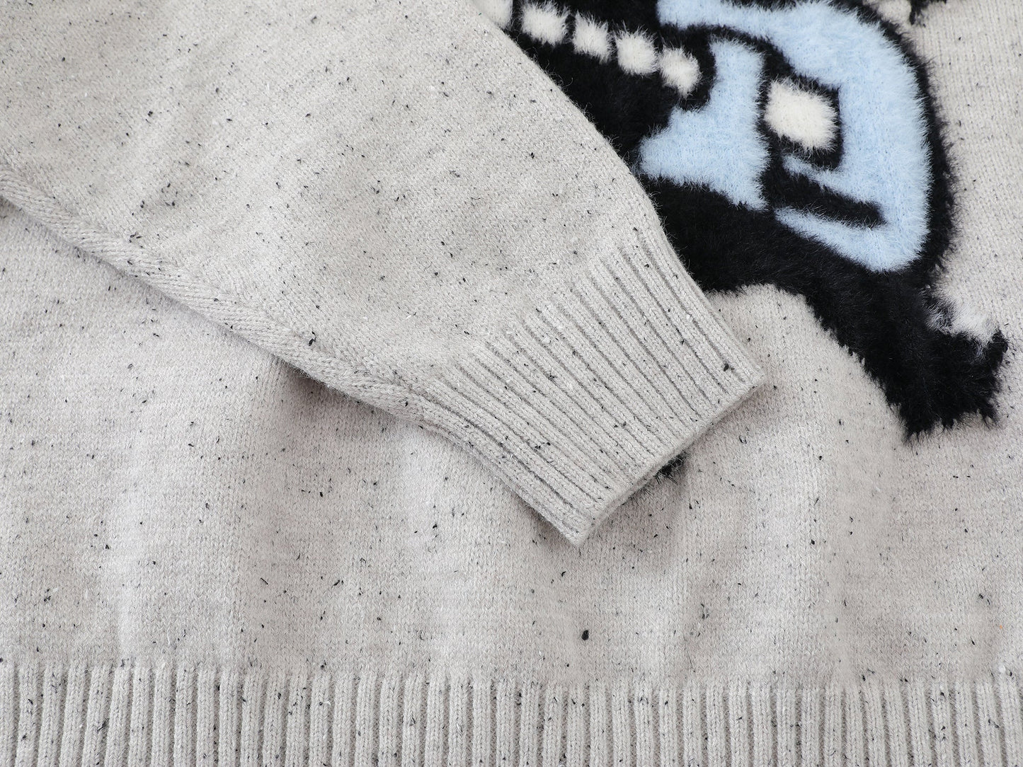 Cartoon Fuzzy | Knit Polo Sweater - Luxuryurbanwear