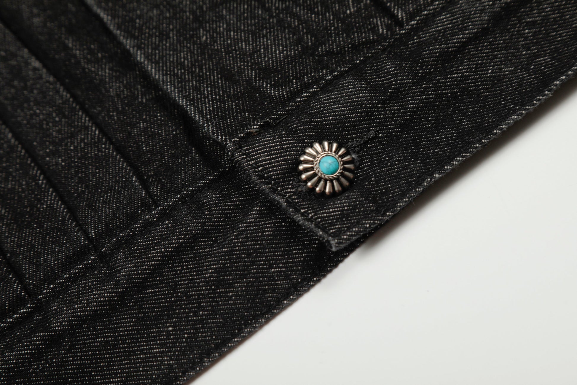 Fortune Grip | Buckled Washed Denim Jacket - Luxuryurbanwear