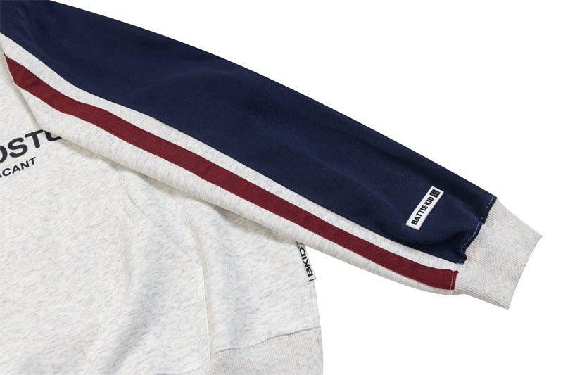 Racing Stripe Block | Athletic Hoodie - Luxuryurbanwear