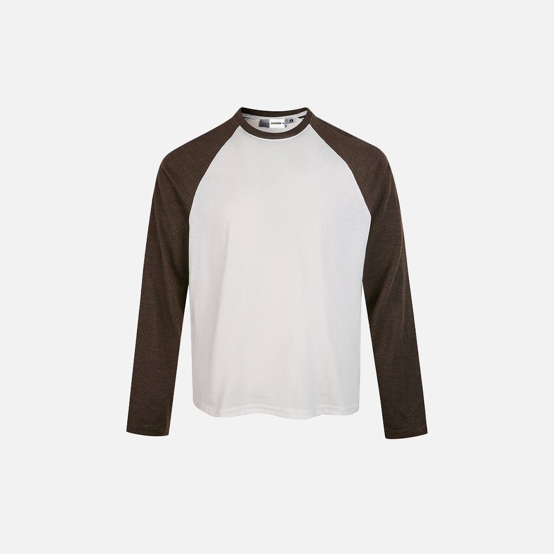 Y2K Vintage Wool Basic Long Sleeve T-Shirt - Luxuryurbanwear