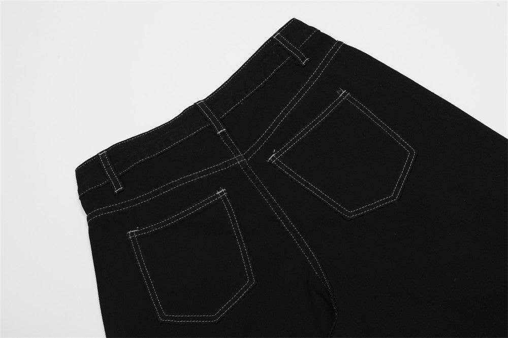 Welt-Embellished | Demin Shorts - Luxuryurbanwear