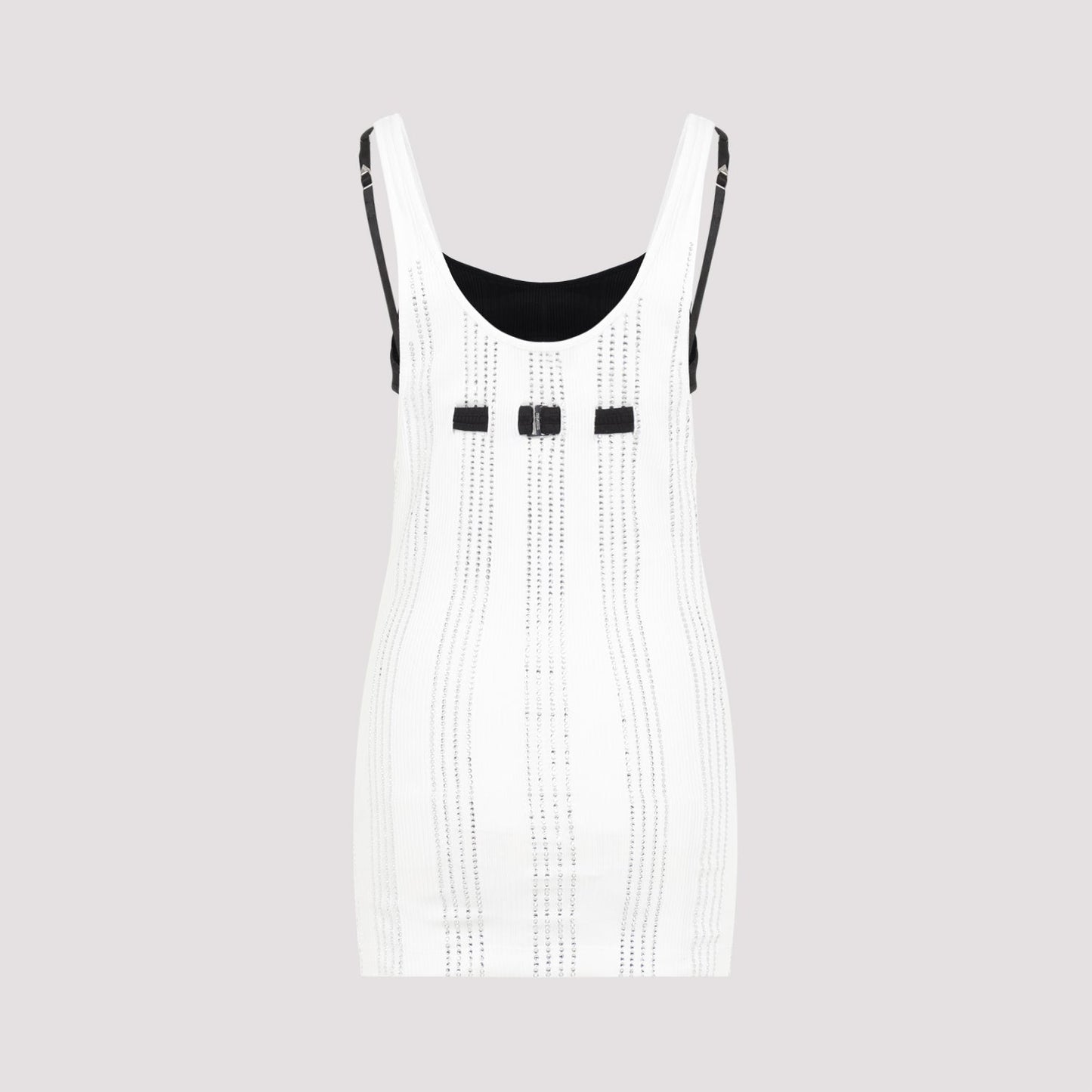The Attico Flat Ribbed Jersey Tank Top Women