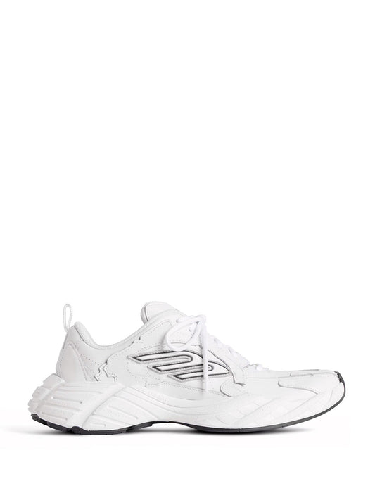 Balenciaga Women Monday Cowskin And Polyester Sneakers