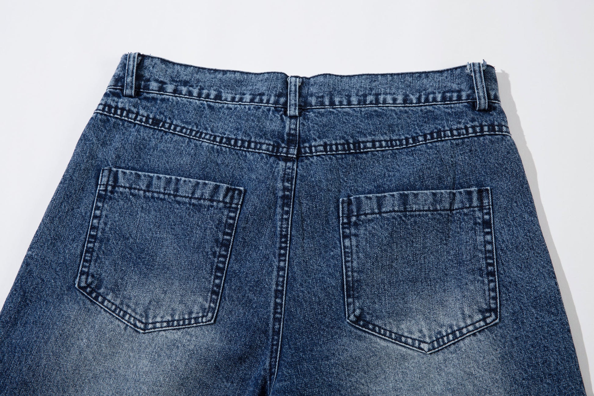 Tribal Print Washed | Baggy Jeans - Luxuryurbanwear
