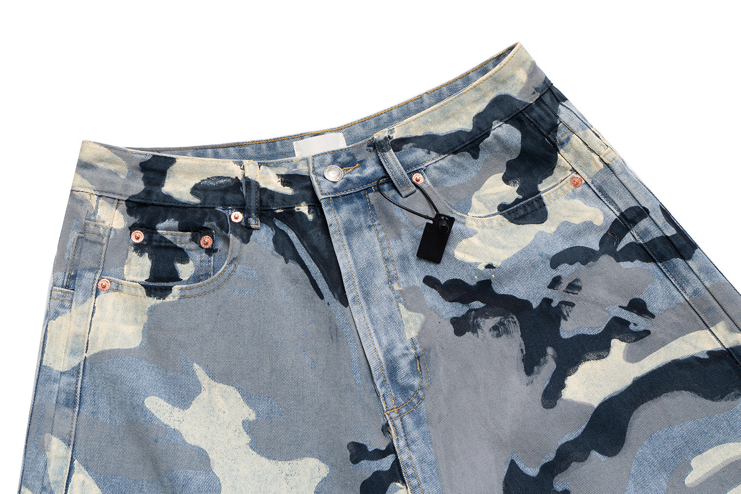 Camo Wide Leg | Baggy Jeans - Luxuryurbanwear