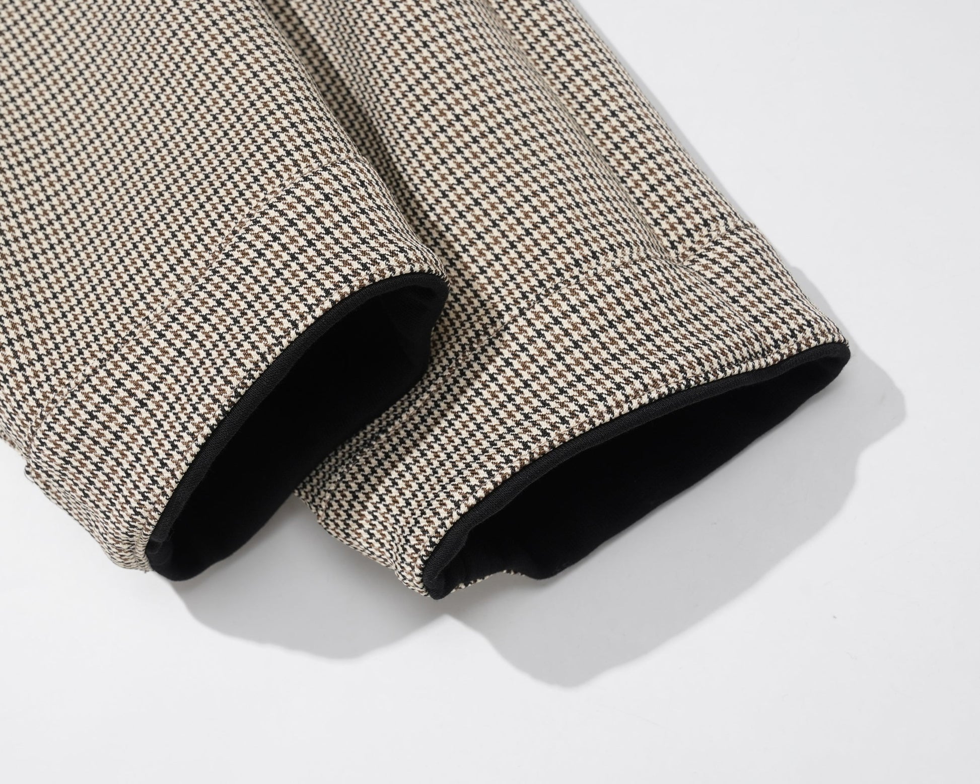 Houndstooth | Zip Up Hoodie - Luxuryurbanwear