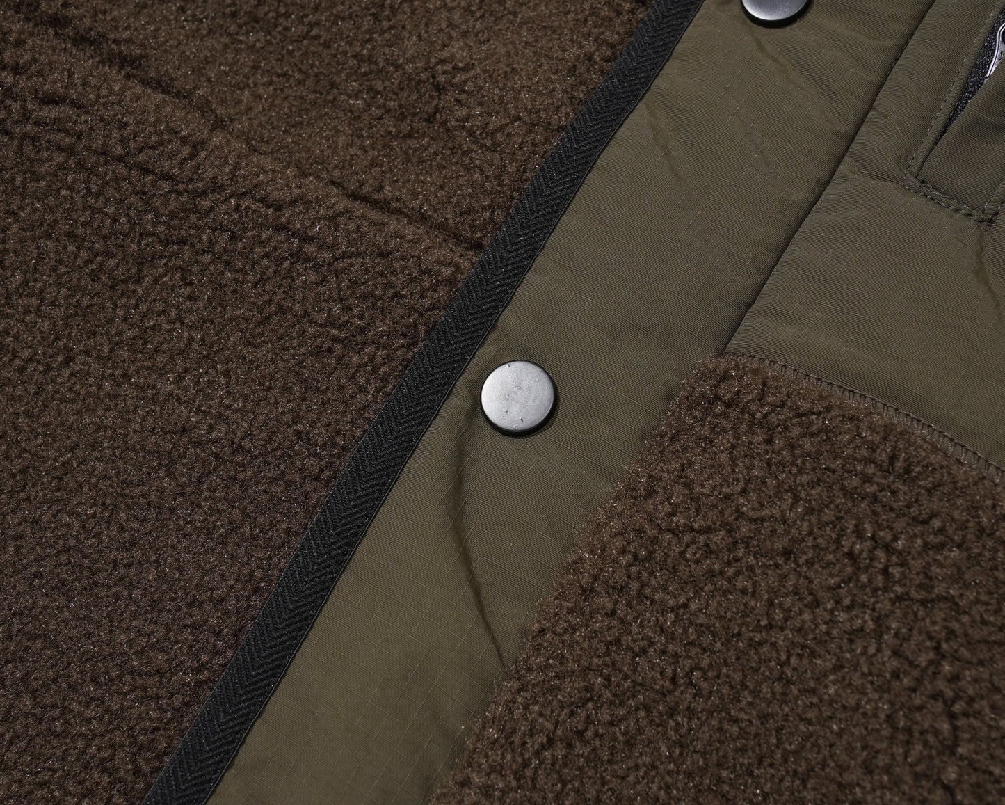 Color Block Patchwork | Fleece Jacket - Luxuryurbanwear