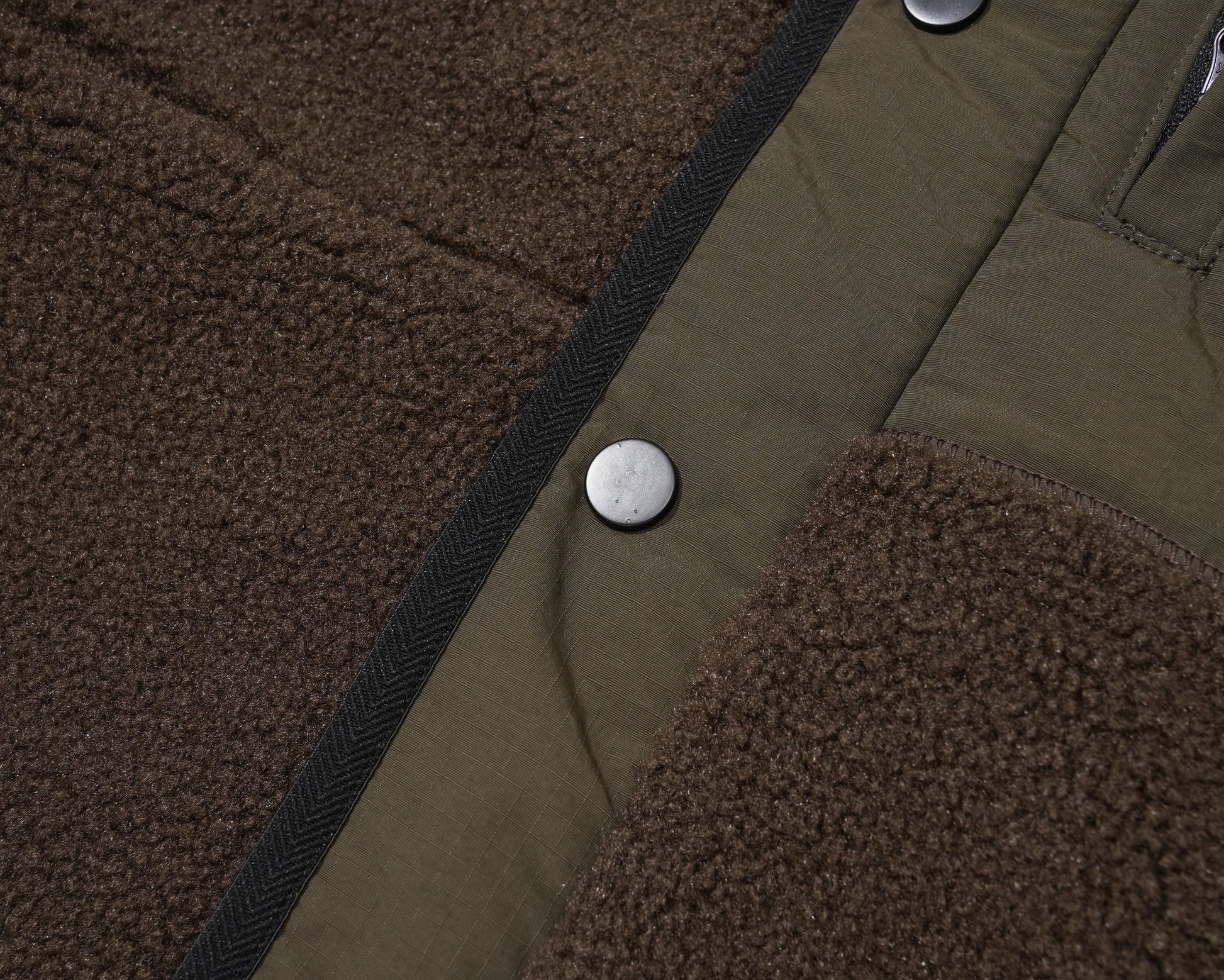 Color Block Patchwork | Fleece Jacket - Luxuryurbanwear