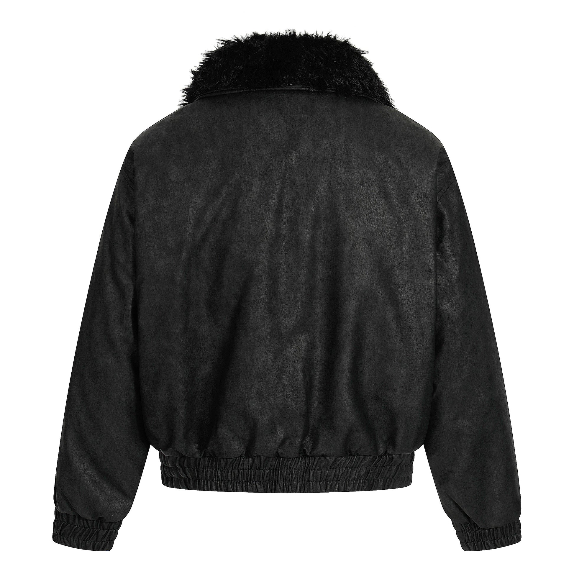 Vintage Pocket | Padded Suede Jacket - Luxuryurbanwear