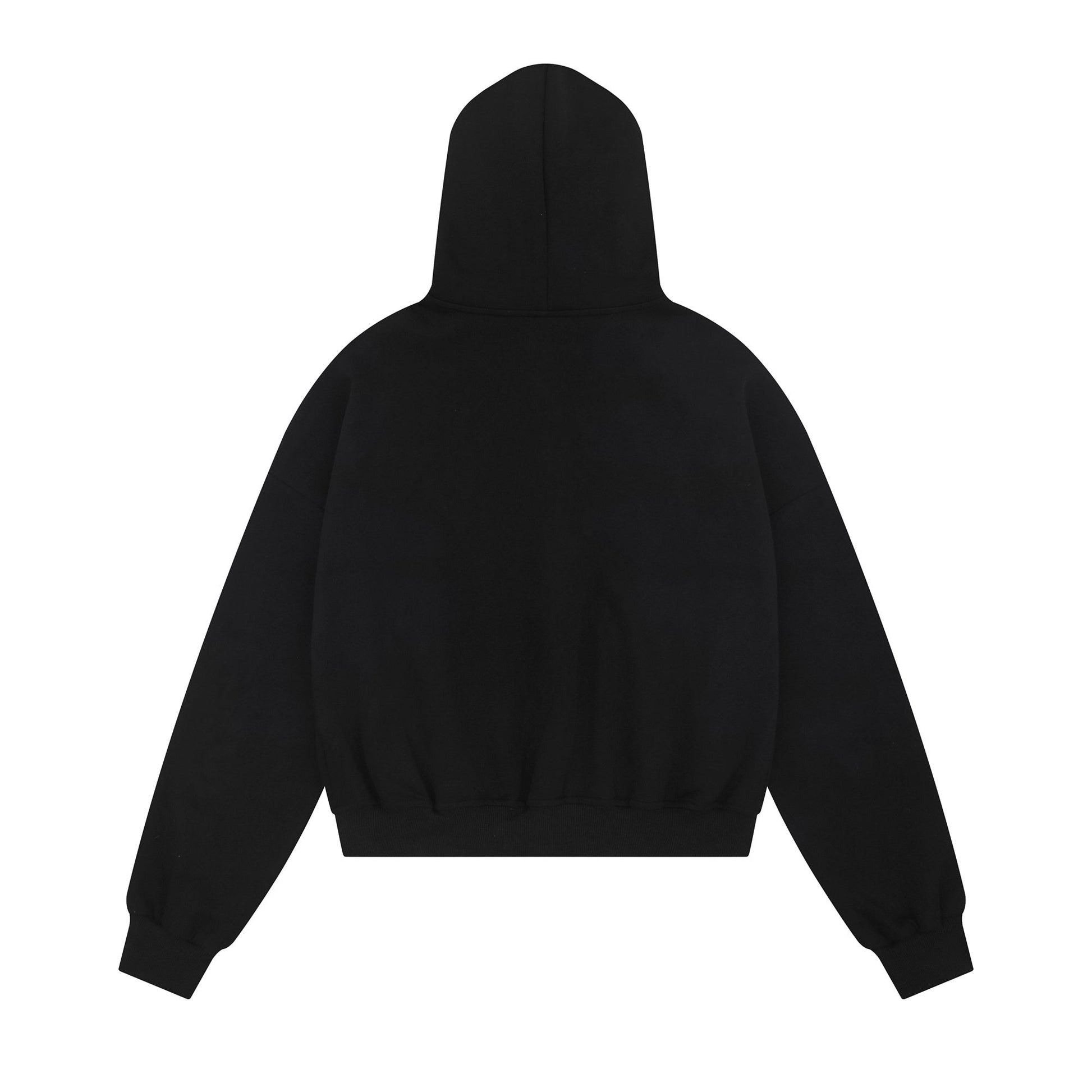 STELLAR | Rhinestone Script Zip Hoodie - Luxuryurbanwear