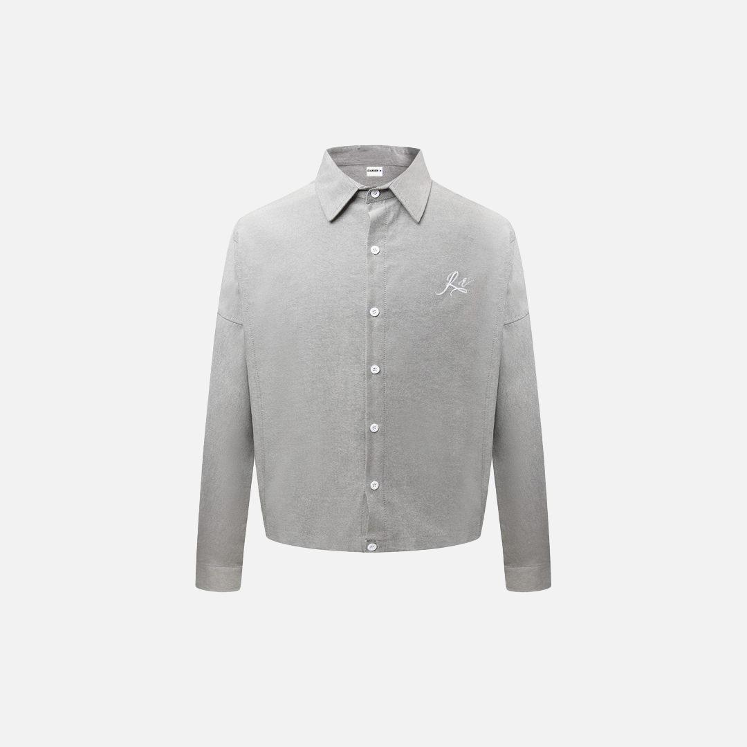Breathable Stylish Loose Fit Vibe Long Sleeve Shirt - Luxuryurbanwear