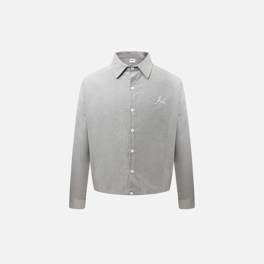 Breathable Stylish Loose Fit Vibe Long Sleeve Shirt - Luxuryurbanwear