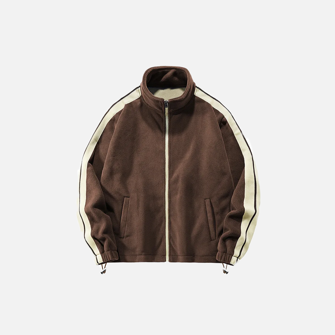 High-Quality Stand Collar Zipper Jacket - Luxuryurbanwear