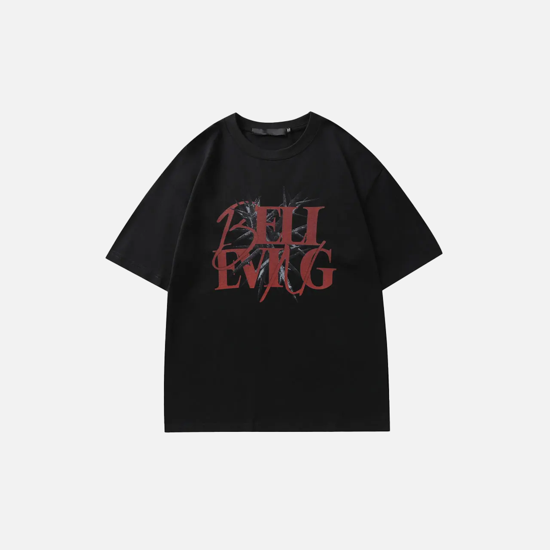 Comfortable Trendy Graphic Oversized Short Sleeve T-Shirt - Luxuryurbanwear