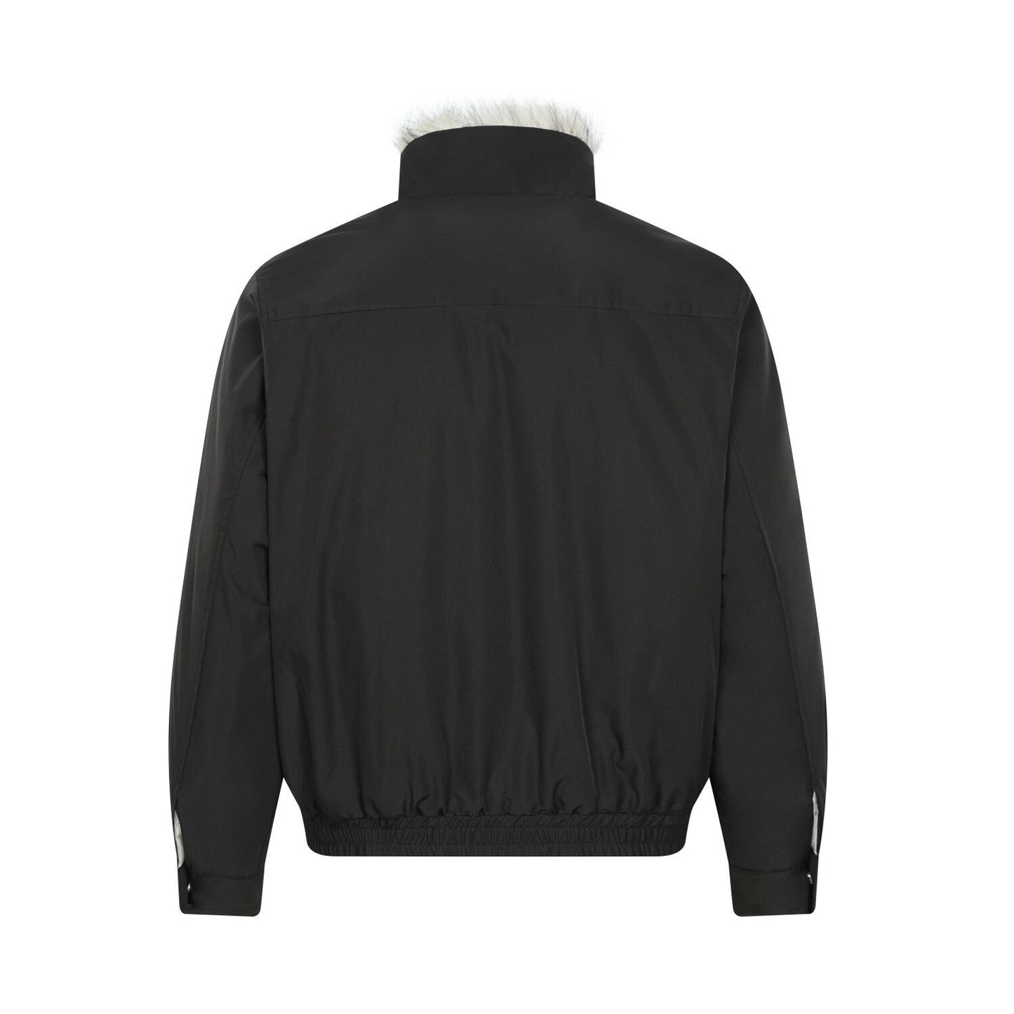 Fur Collar Fleece | Metal Button Coat - Luxuryurbanwear