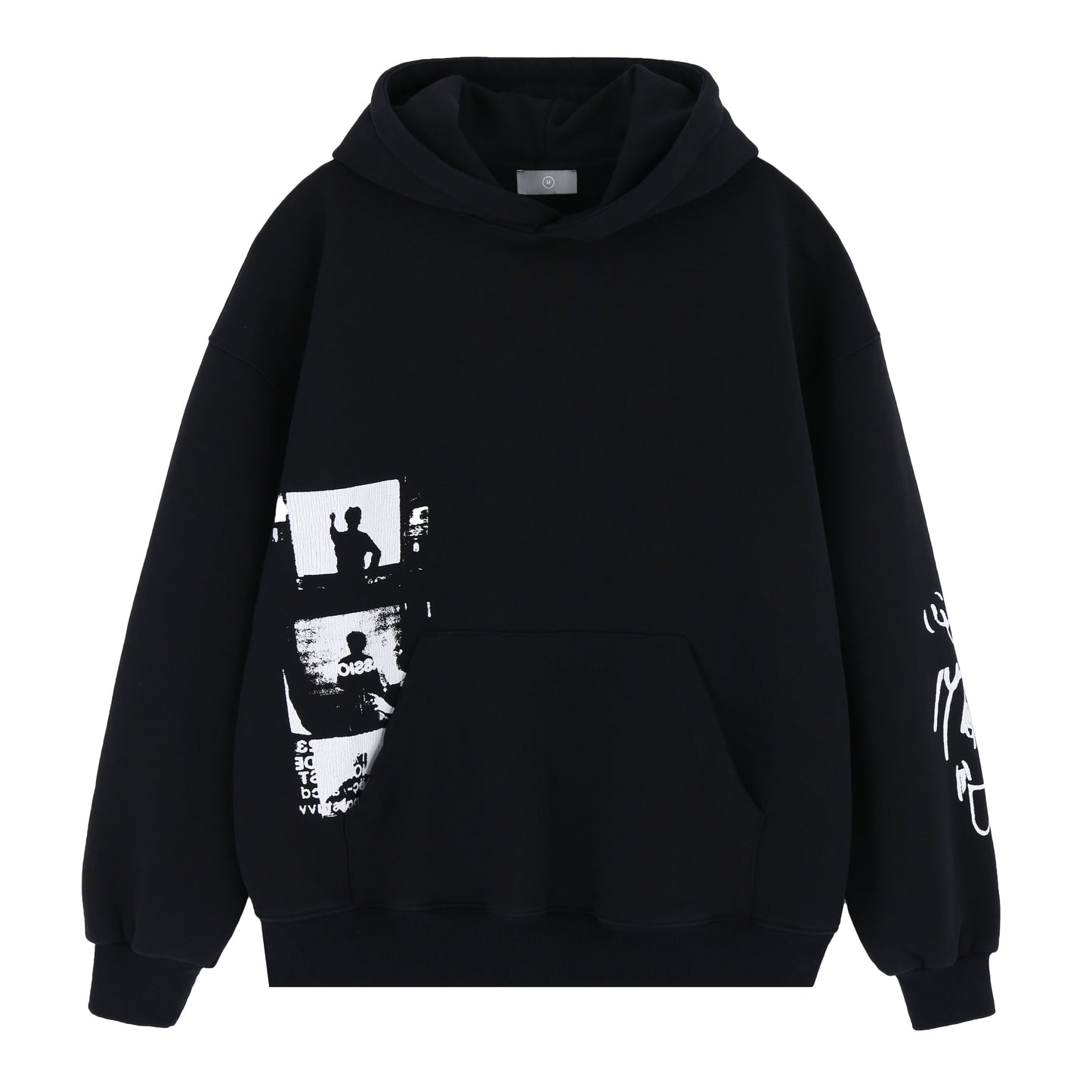 Abstract Look | Artistic Print Hoodie - Luxuryurbanwear