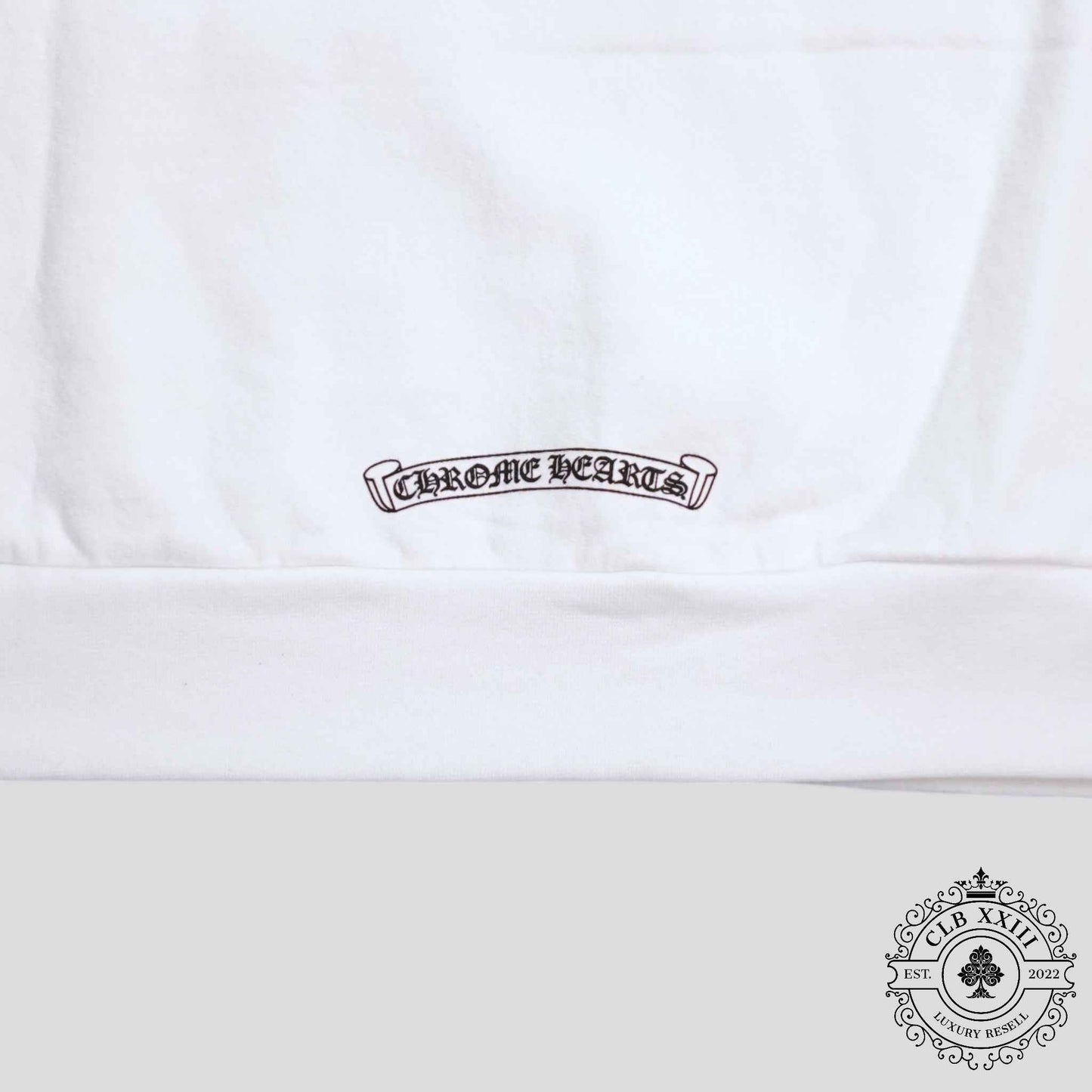 Chrome Hearts Love You Crewneck in White