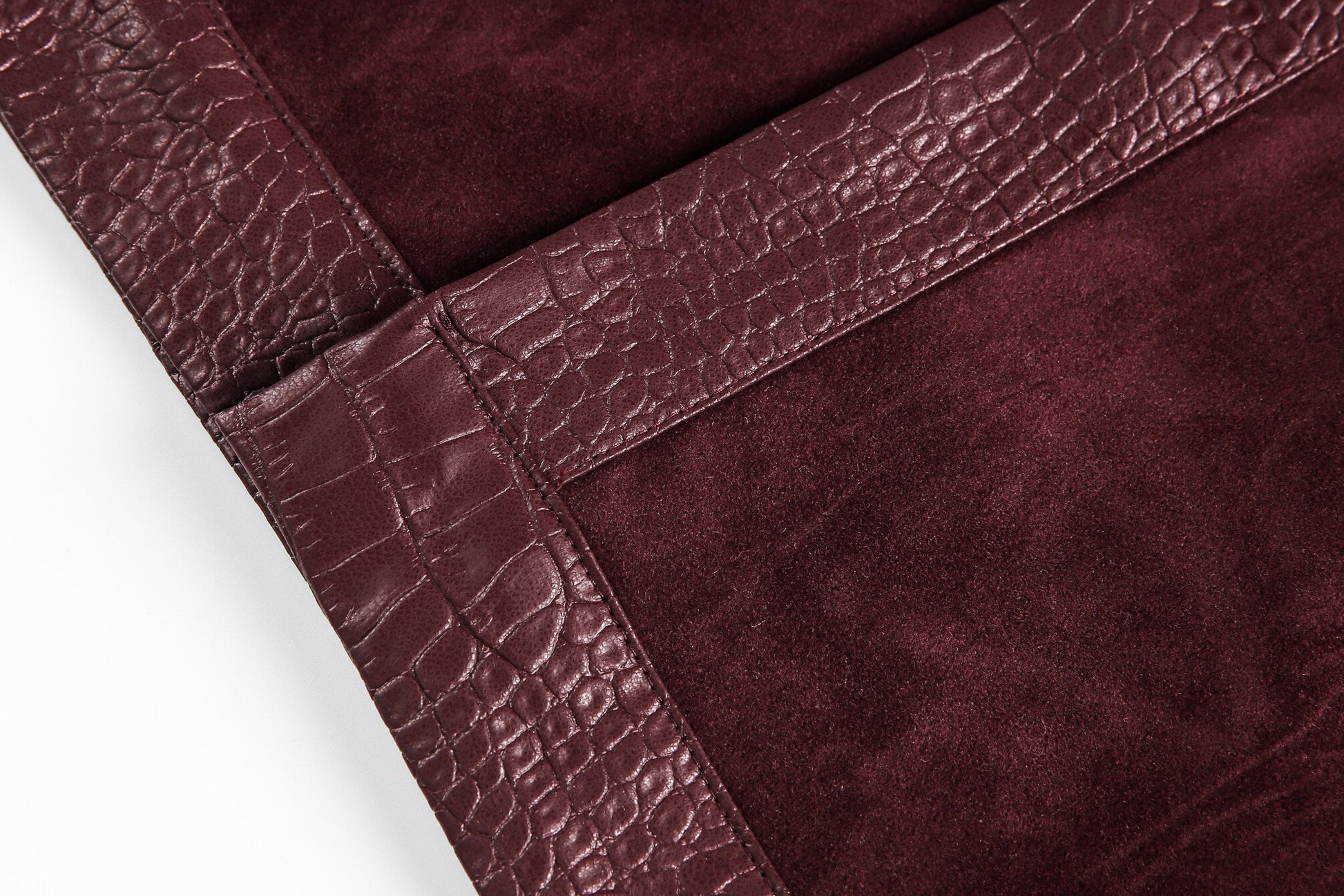 Studded Suede Croc | Motorcycle Jacket - Luxuryurbanwear