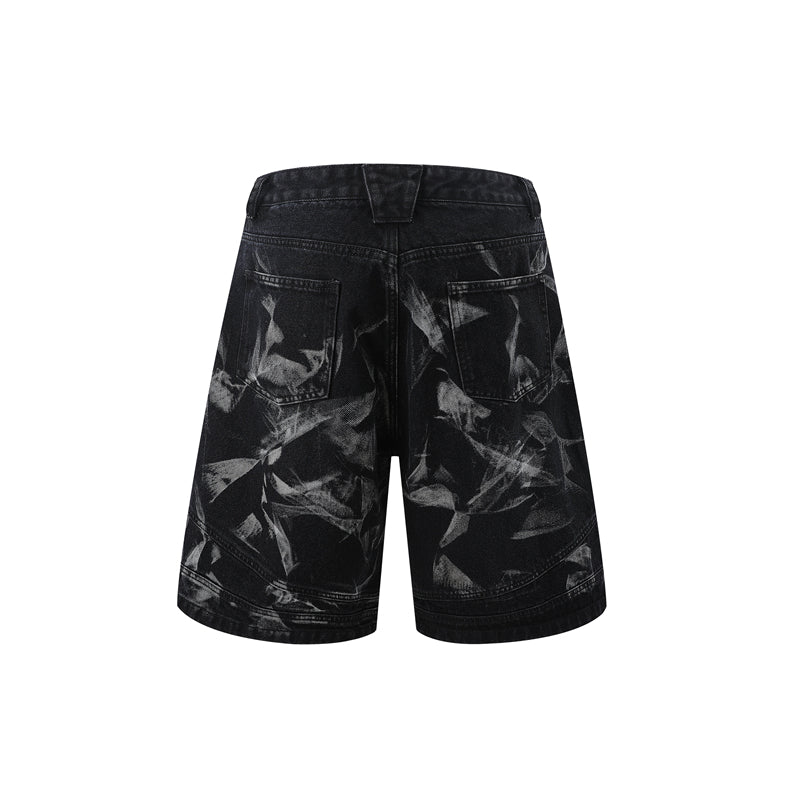 Washed Distressed | Denim Shorts - Luxuryurbanwear
