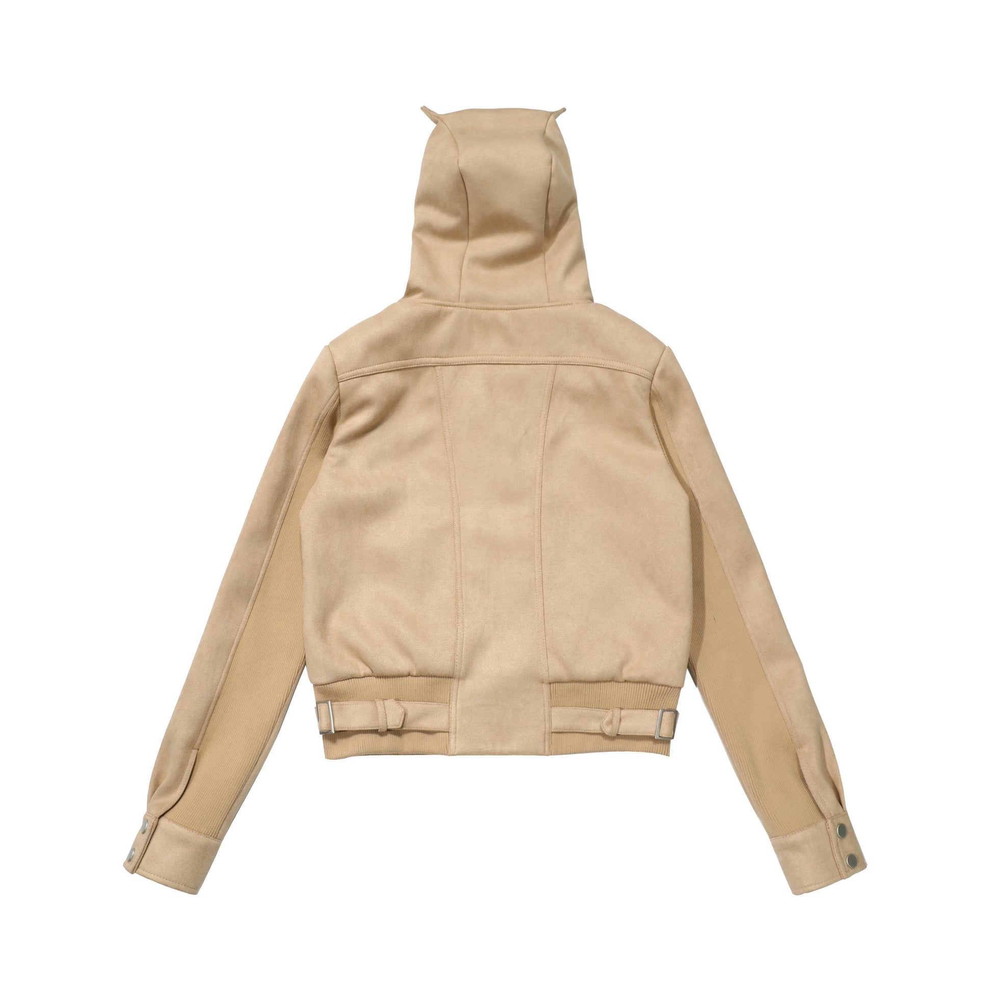 Puppy Paws | Knitted Cardigan with Faux Fur Hood - Luxuryurbanwear
