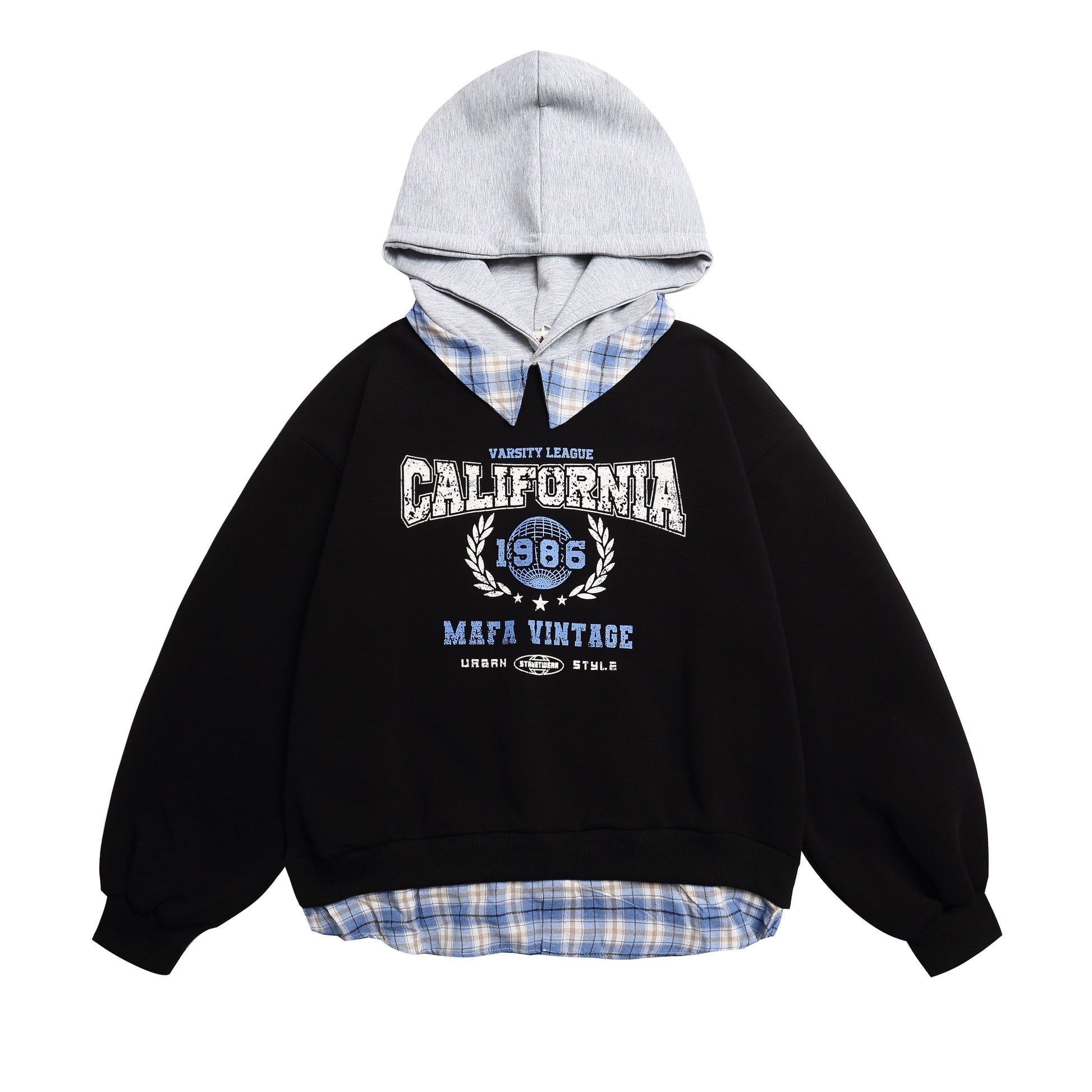 California Varsity | Hoodie – Layered Streetwear Style - Luxuryurbanwear