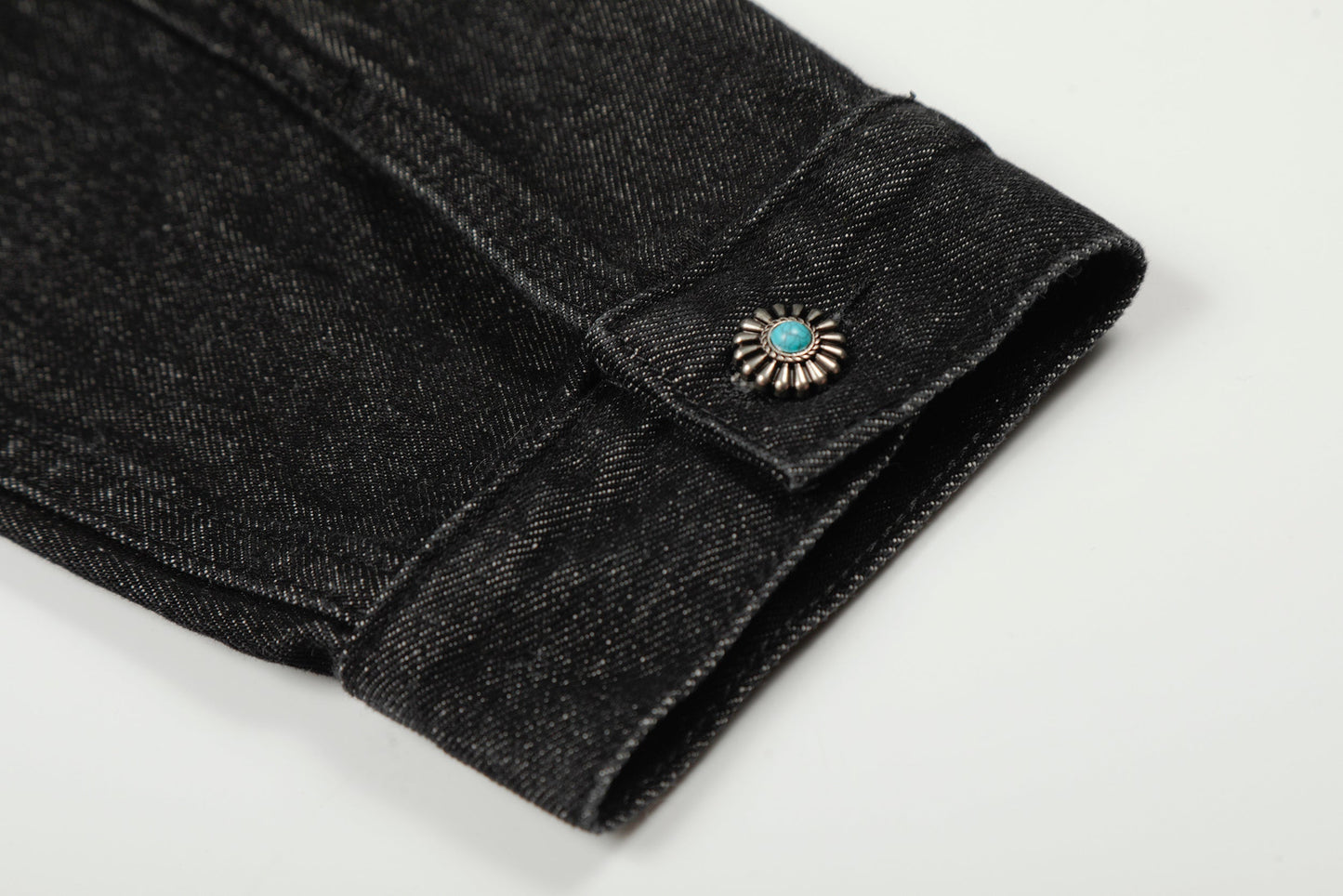 Fortune Grip | Buckled Washed Denim Jacket - Luxuryurbanwear