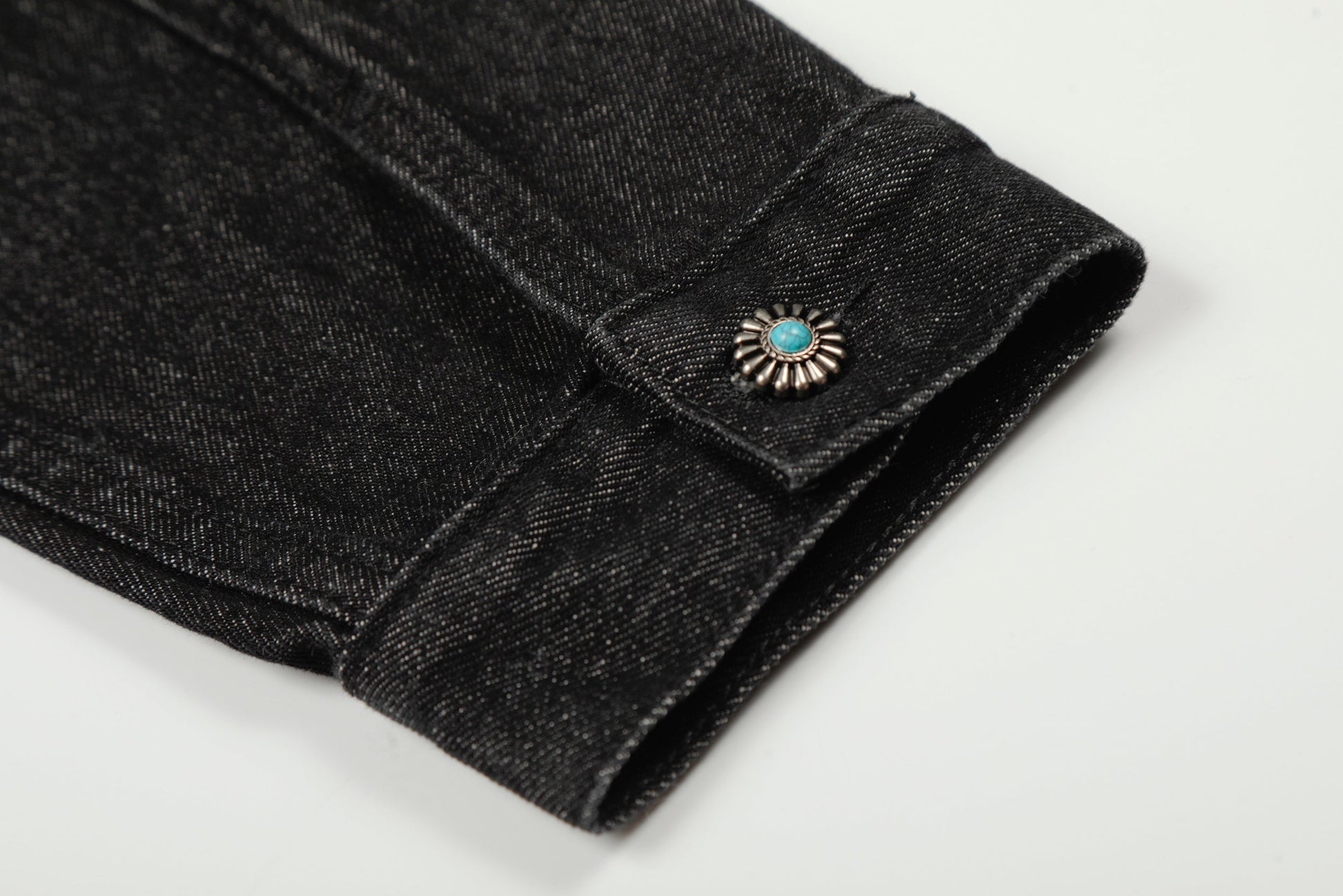 Fortune Grip | Buckled Washed Denim Jacket - Luxuryurbanwear