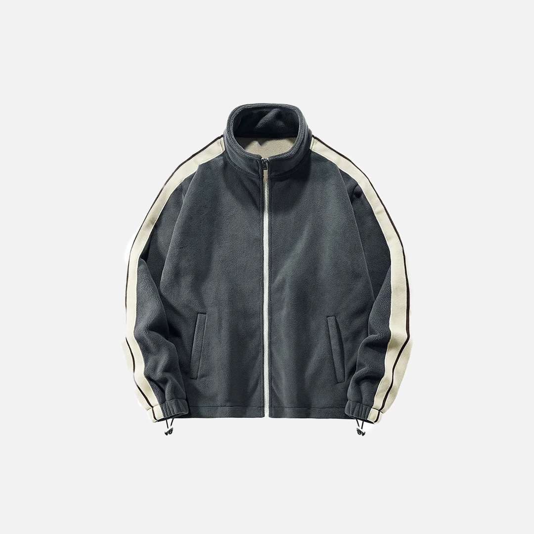 High-Quality Stand Collar Zipper Jacket - Luxuryurbanwear